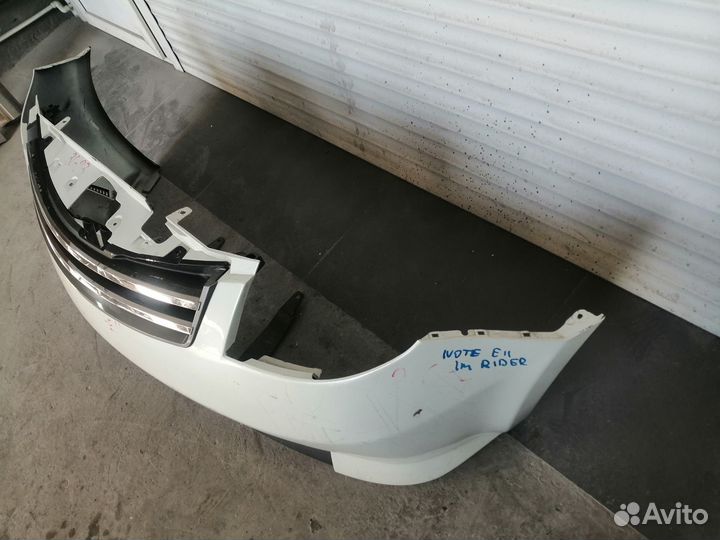 Бампер передний ниссан note
