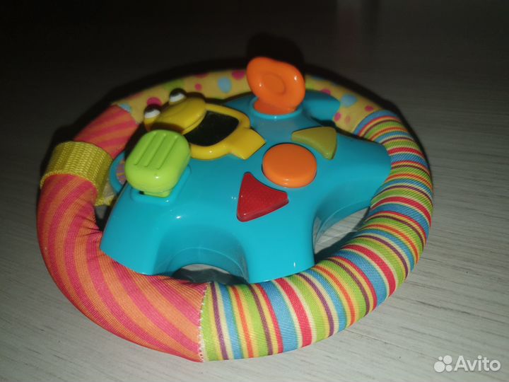 Детский руль игрушка на коляску