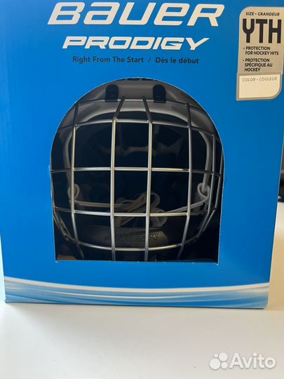 Шлем хоккейный детский bauer prodigy