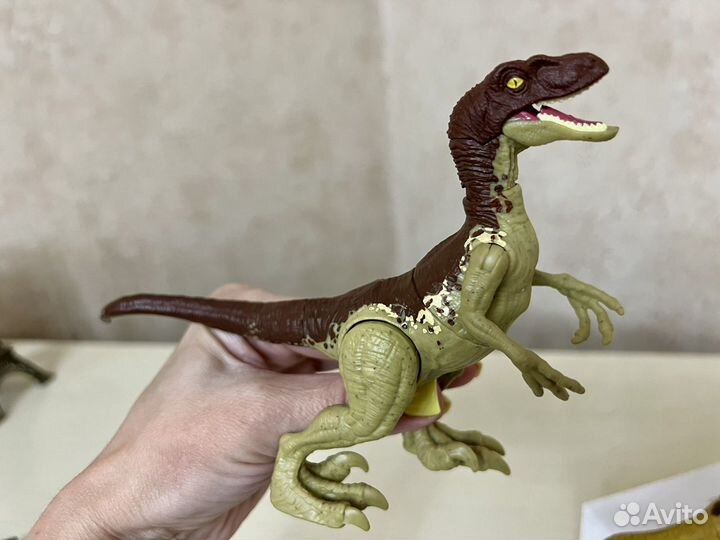 Динозавры jurassic world mattel