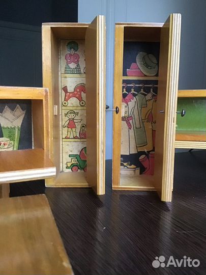 Игрушечная мебель СССР дерево