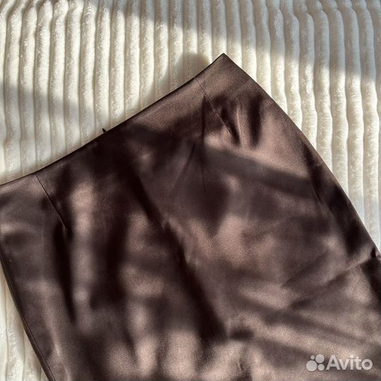 Юбка коричневая