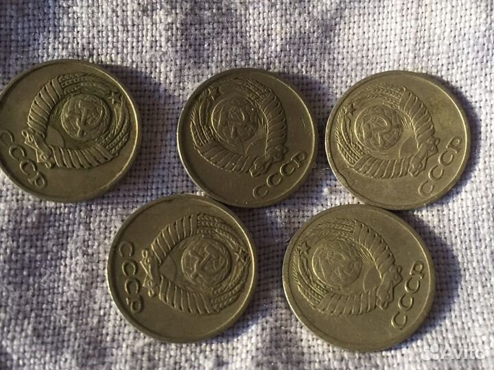 Монеты СССР 10 копеек 19 монет 1961-1962 года