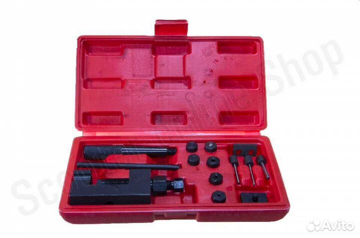 Комплект для расклепывания мотоцепей DID