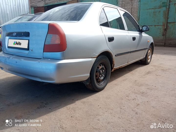 Hyundai Accent 1.5 AT, 2005, 324 500 км