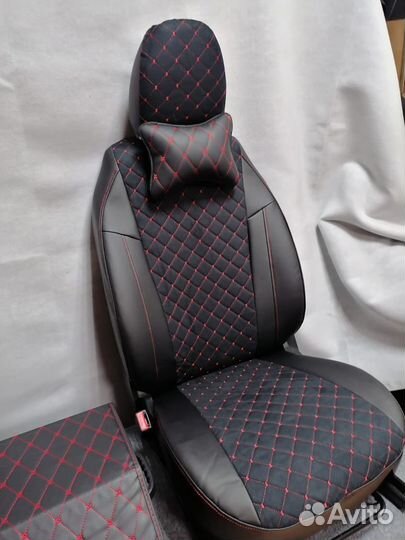 Чехлы на Nissan Qashqai франт