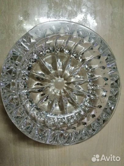 Пепельница хрусталь