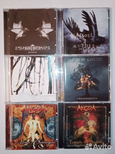 CD компакт диски лицензионные(heavy metal)