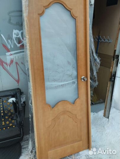 Шпонированные двери бу