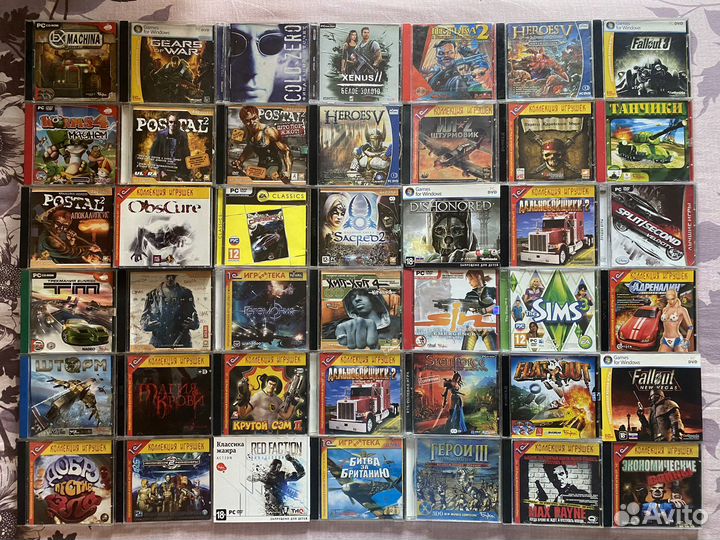 Много компьютерных игр (лицензия)