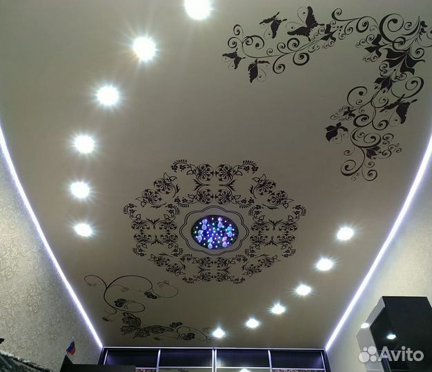 Натяжные потолки
