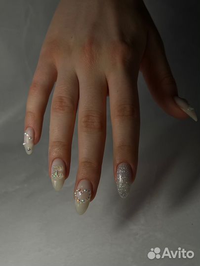 Наращивание ногтей, маникюр, гель лак