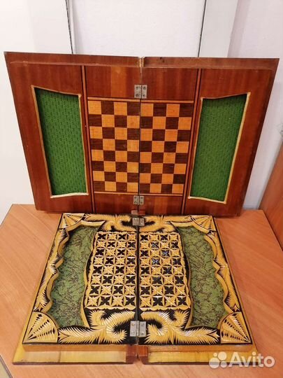 Шахматы Нарды ручной работы и магнитные