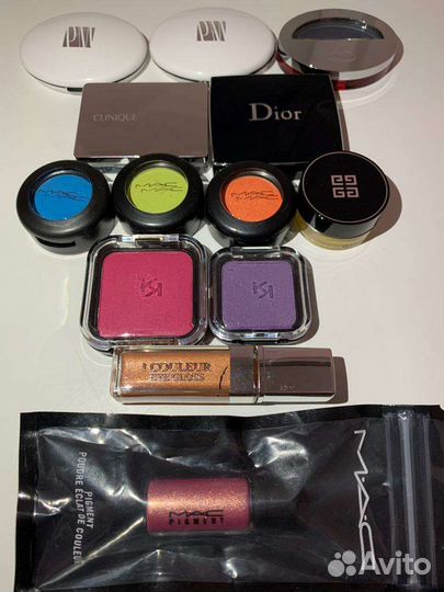 Тени/румяна Dior/MAC/Clarins/Clinique/Kiko