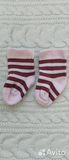 Носочки для новорожденного