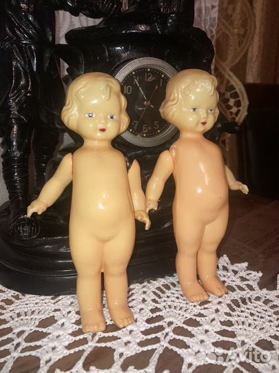 Кукла пупс Девочка целлулоид клеймо охк