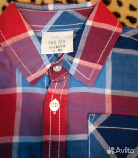 Рубашки для мальчика. Рост 86-92
