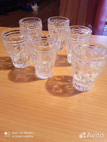 Хрусталь. бакалы. салатники. конфетница. рюмки.бак