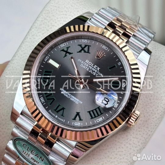 Часы Rolex datejust 41mm swiss #2020221