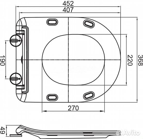 Унитаз BelBagno Marino BB105CPR