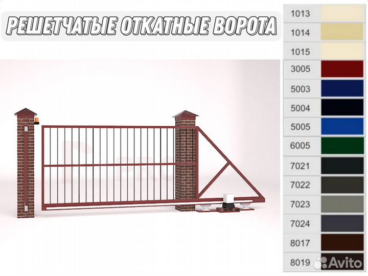 Откатные ворота