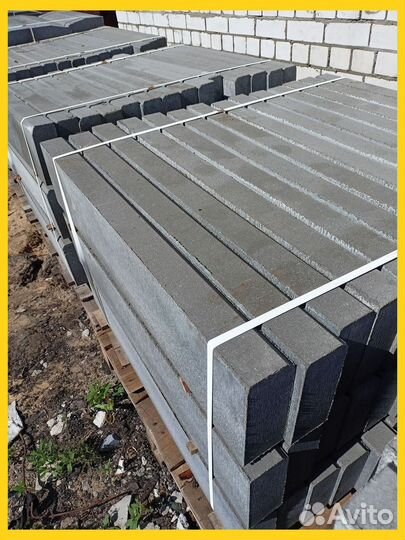 Бордюр дорожный садовый брусчатка тротуарная