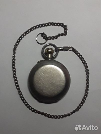 Старинные карманные часы Г.Мозер с цепочкой