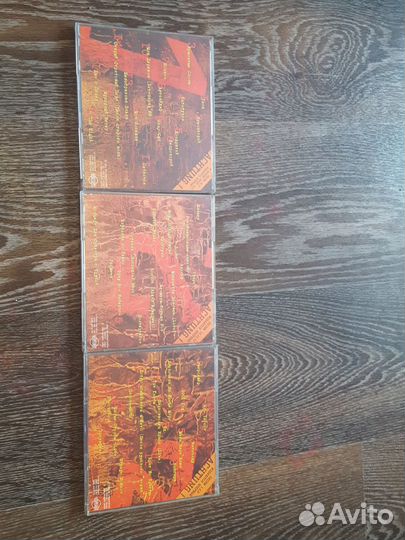 Сд диски Крематорий трилогия 3 диска