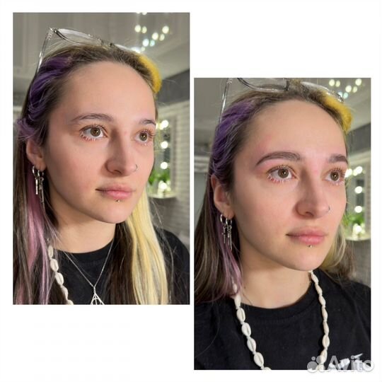 Брови, ламинирование ресниц, оформление бровей