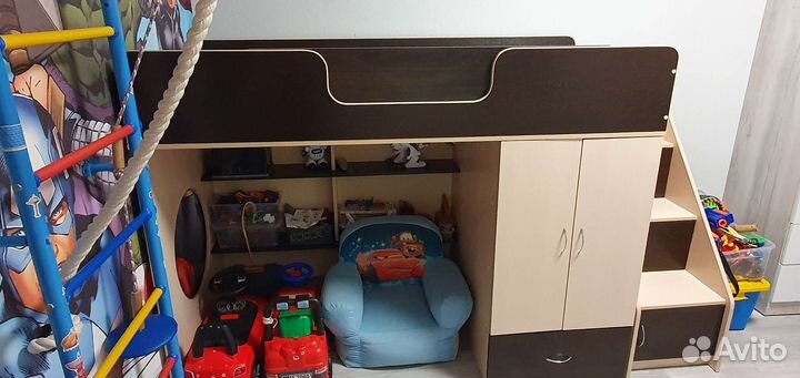 Детская кровать чердак бу