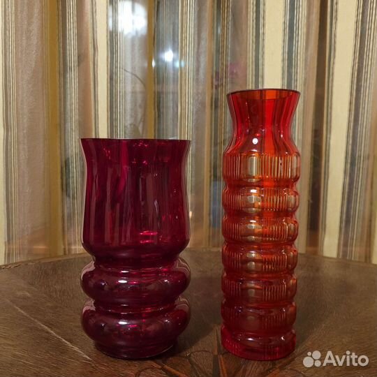 Вызы цветное стекло СССР