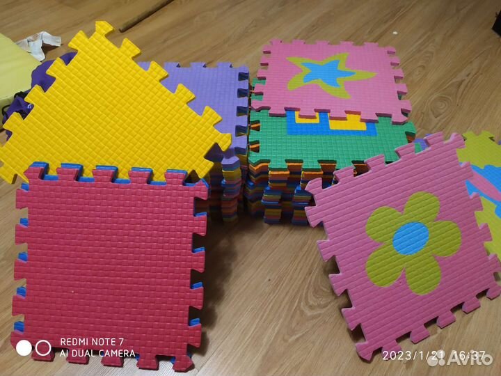 Коврик пазл