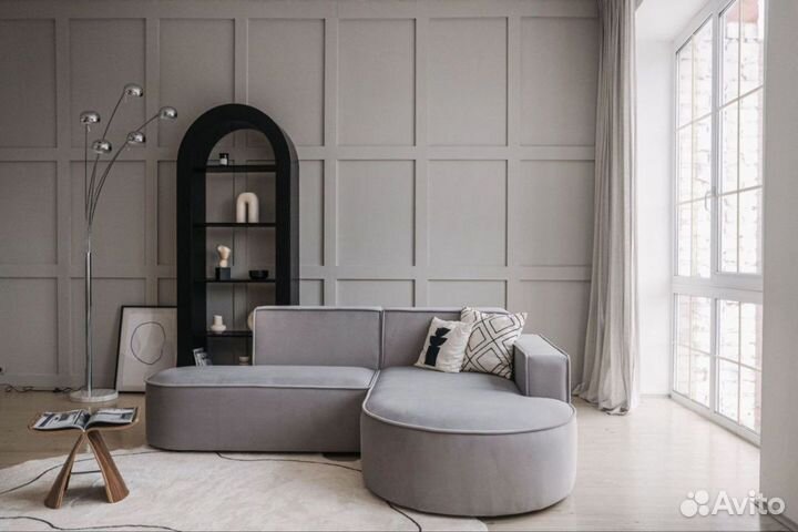 Угловой диван дизайнерский интерьерный Альф