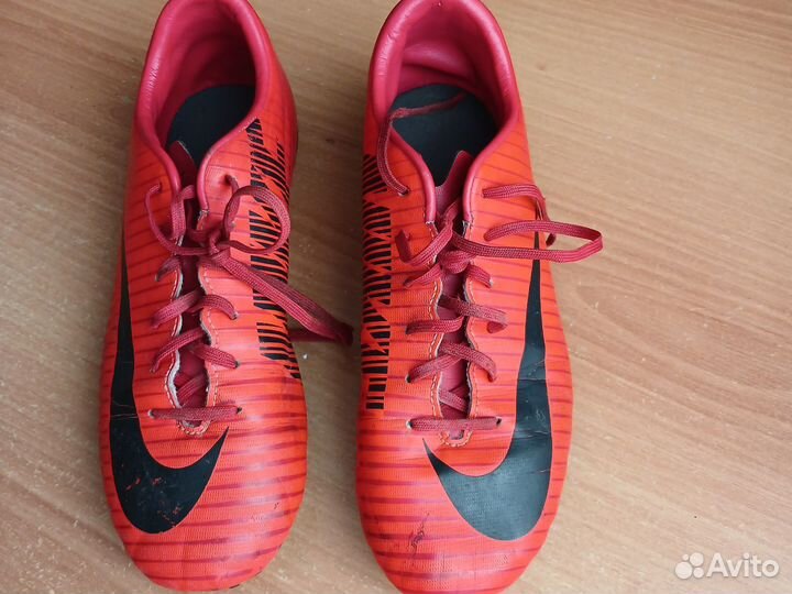 Футбольные бутсы nike mercurial 38 размер