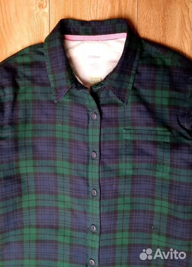 L.L.Bean Шерпа Овершот /Теплая Рубашка (USA)