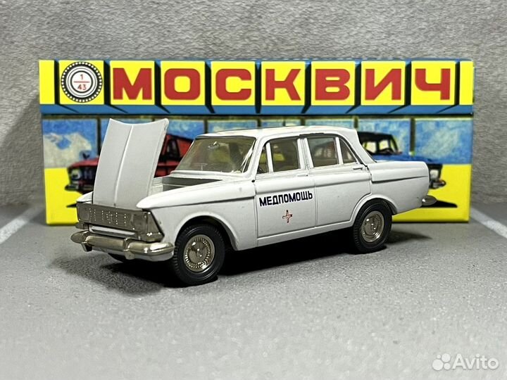 Коллекционная модель Москвич 412 1:43 СССР
