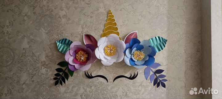 Украшения для дня рождения единорог