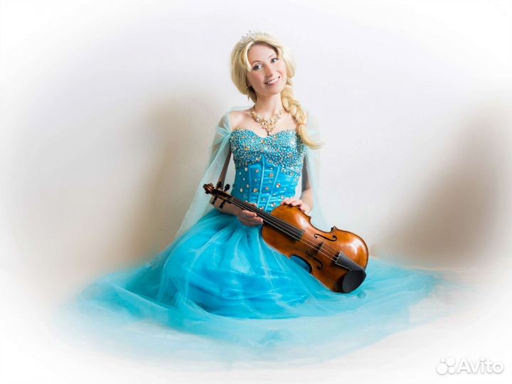 Аниматор со скрипкой (шоу-анимация)