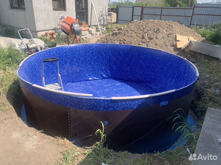 Морозоустойчивый бассейн лагуна 3.5/1.25