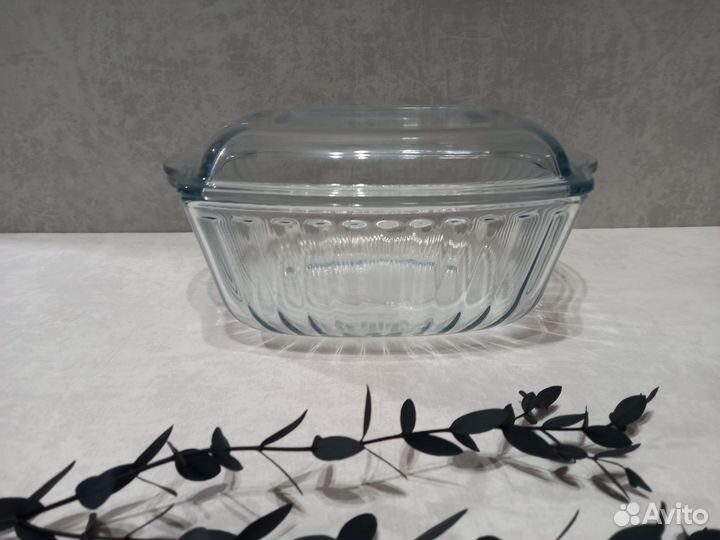 Форма огнеупорная для запекания с крышкой