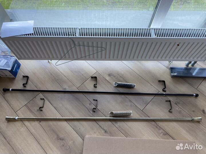 Однорядный телескопический карниз