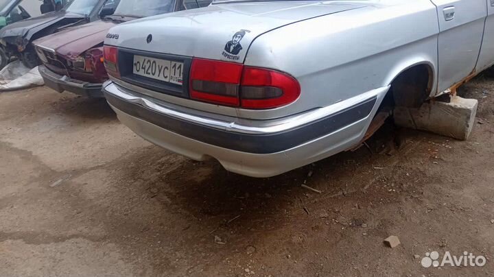 Бампер задний на Волгу