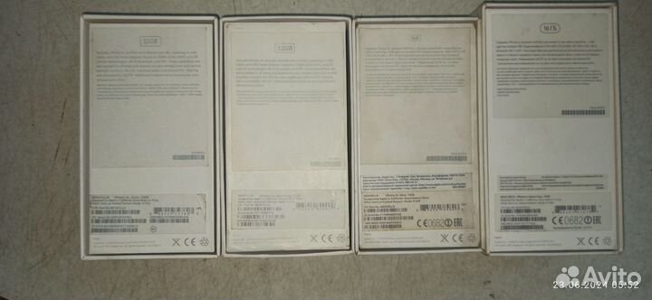 Коробки от iPhone 5s-6