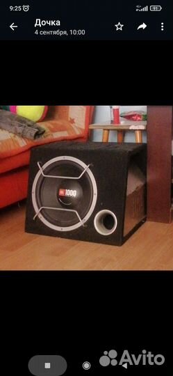 Сабвуфер и усилитель в автомобиль