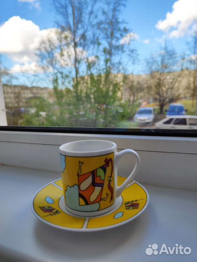 Чашка и блюдце behdan