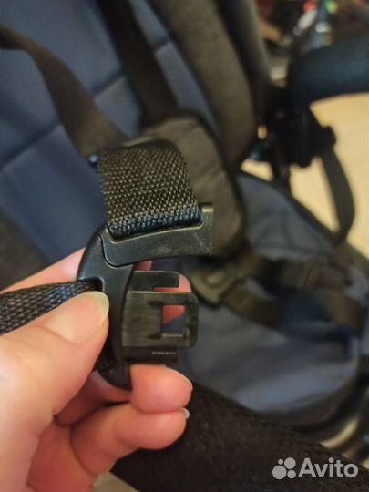 Детский трехколесный велосипед с ручкой