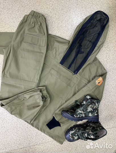 Костюм противоэнцефалитный антиклещ с ловушками