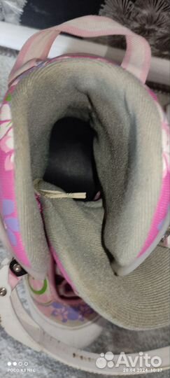 Роликовые коньки детские раздвижные