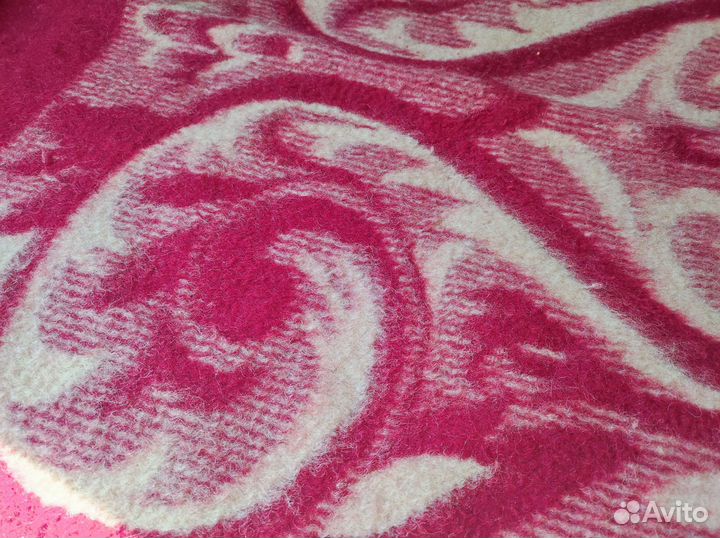 Одеяло 2 спальное шерстяное СССР