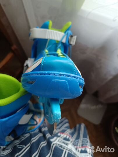 Коньки хоккейные детские раздвижные 36-39 размер